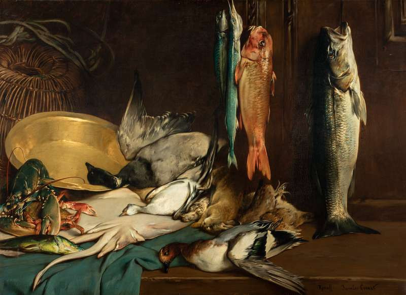 Jaroslav Čermák - Souvenirs of Roscoff (Still-Life with Fish)