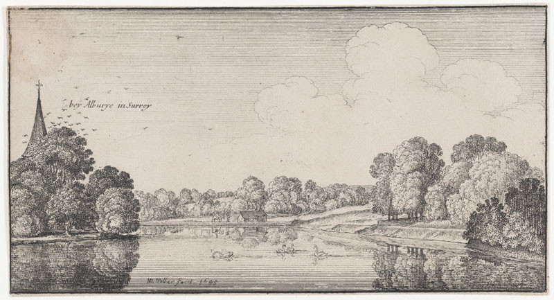 Wenceslaus Hollar - View of Albury