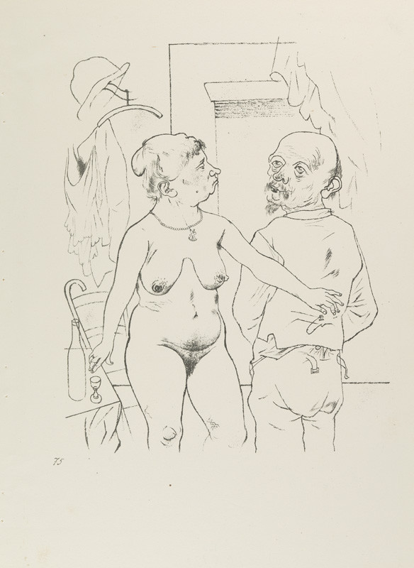 George Grosz - engraver, Malik Verlag Berlin - publisher - From the cycle „Ecce homo“ - 83. The End