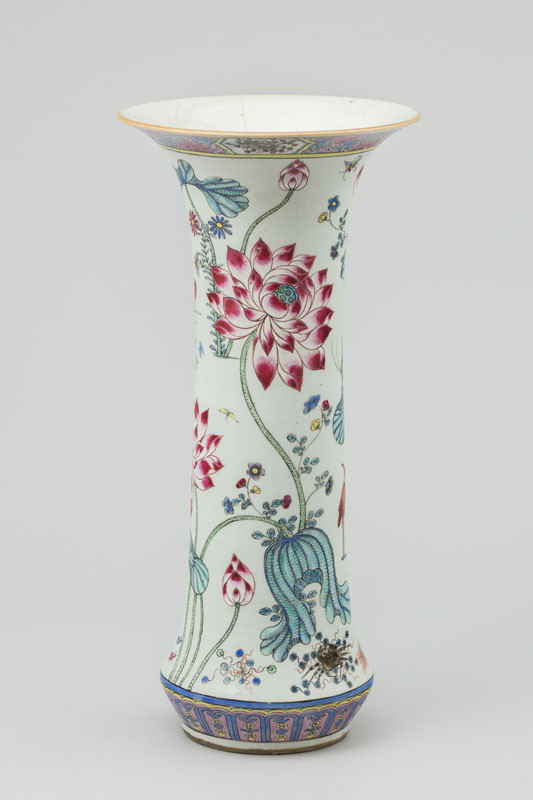 Anonymous - Vase with motif of lotus lake