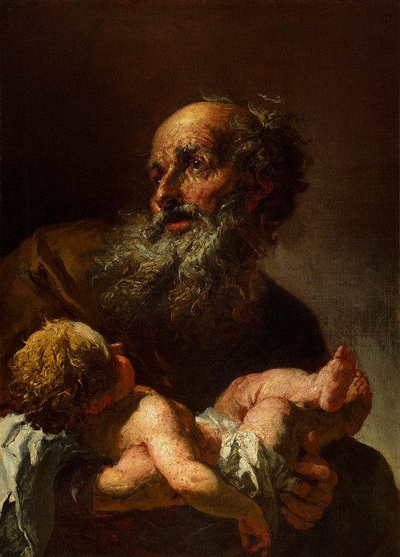 Peter Brandl - Simeon with the Infant Jesus