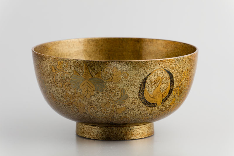 Anonymous artist - Wan-type bowl decorated with crane motif
