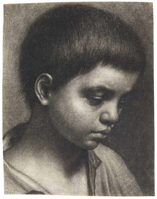 Wallerant Vaillant - engraver - Head of a Boy