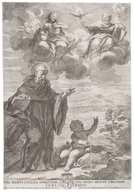 Jean Charles Allet - engraver - St Augustine