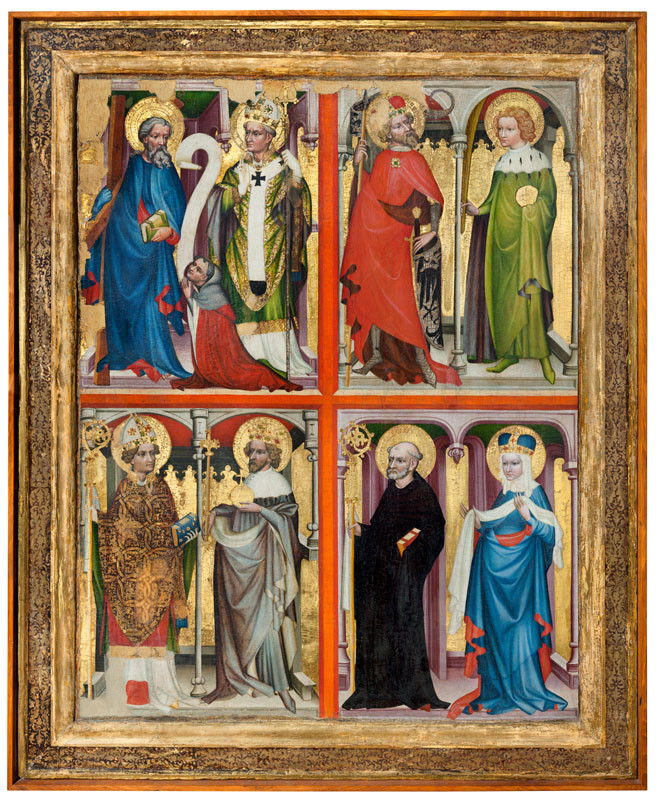 before 1393) Anonymous (Prague - The Panel of Dubeček