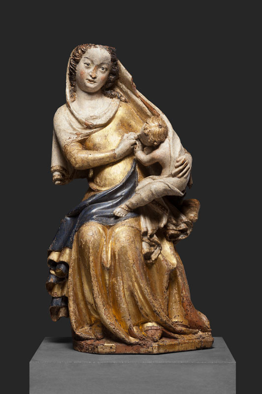 around 1370) Anonymous (Prague - Nursing Madonna from Konopiště