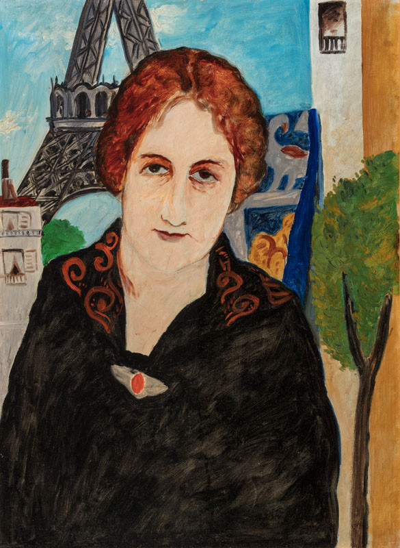 Josef Šíma - Portrait of Nadine Germain