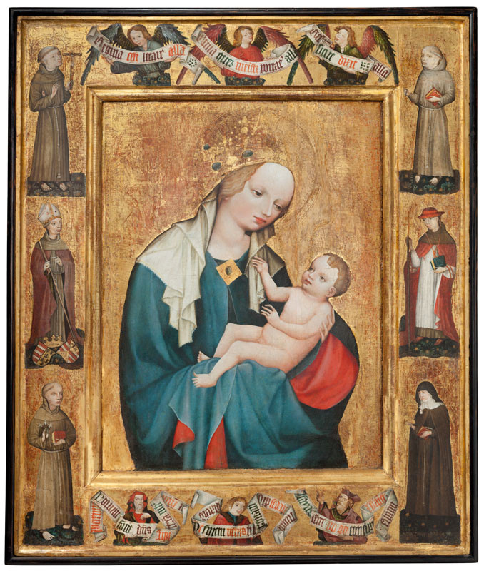 after 1450) Anonymous (Southern Bohemia - Madonna from Krumlov
