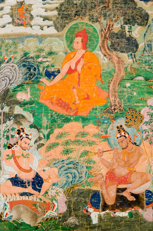 Anonymous - Three Mahasiddhas: Thogme, Nartapa and Lingbupa