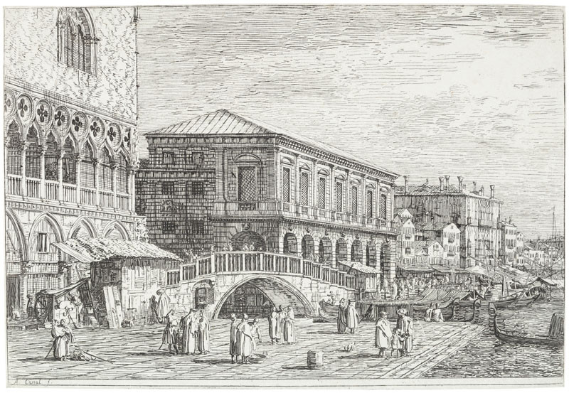 Giovanni Antonio Canal (called Canaletto) - Riva degli Schiavoni
