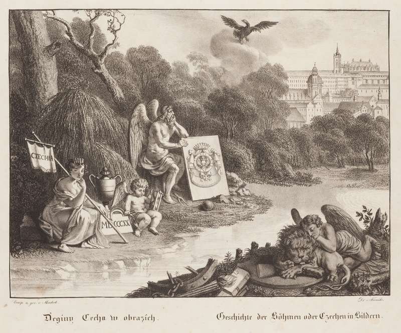 Antonín Machek - History of Bohemia in Pictures (title page)