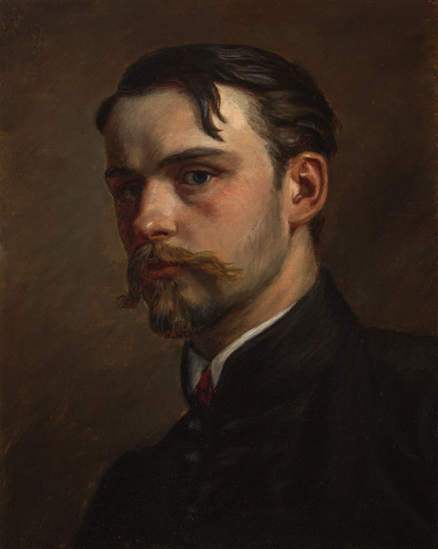 Hippolyt Soběslav Pinkas - Self-Portrait