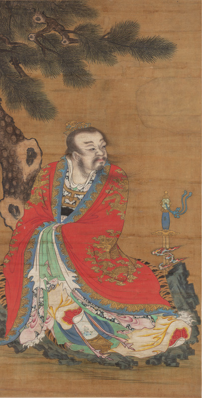 Anonymous artist - Immortal Lü Dongbin with Sword