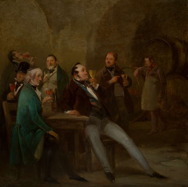 Josef Navrátil - In Chlumecký’s Wine-Cellar