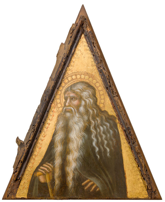 Pietro Lorenzetti - Sv. Antonín Poustevník