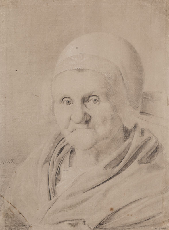 František Tkadlík - Portrait of Jan Srdinko’s Mother
