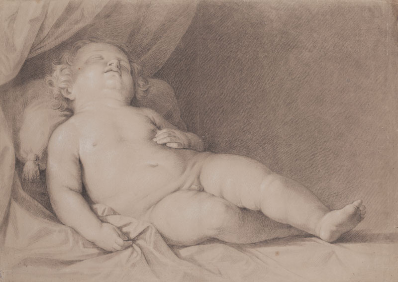 František Tkadlík - The Sleeping Christ Child (after Guido Reni)