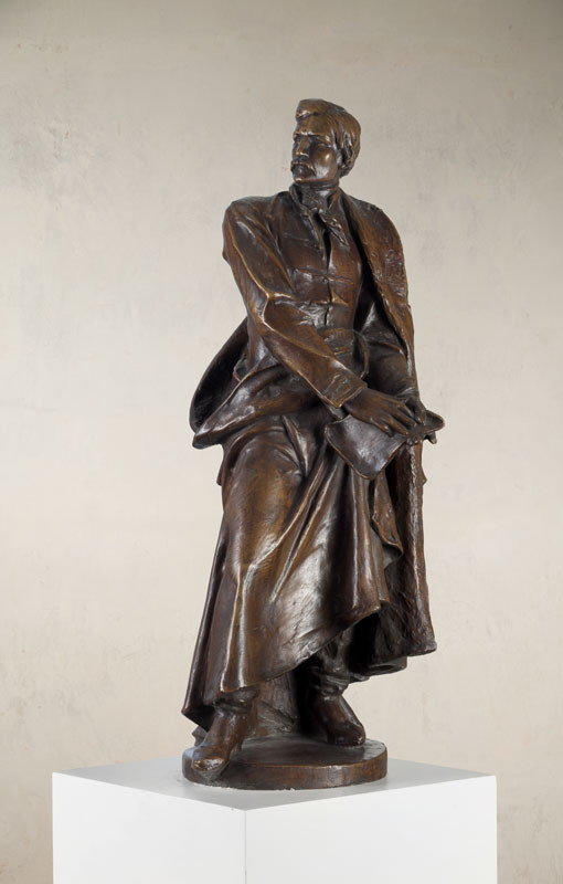 Josef Mauder - Karel Havlíček Borovský, study for a monument at Kutná Hora