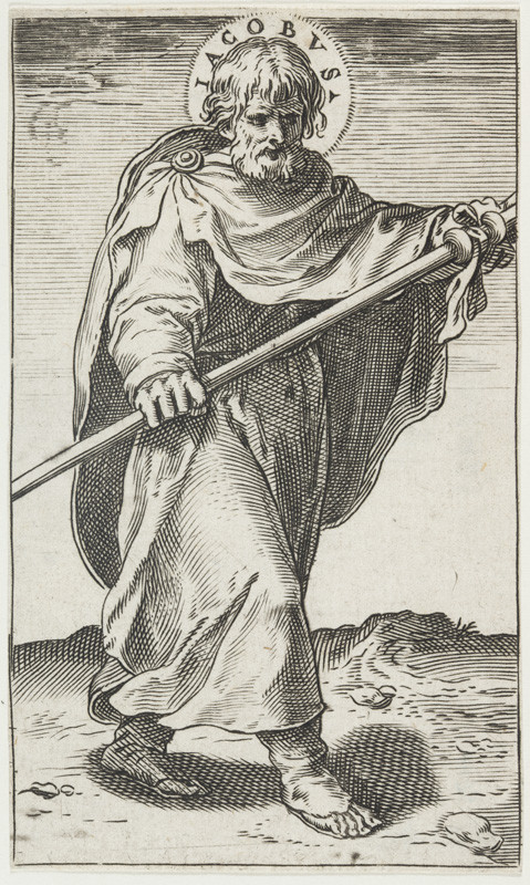 Agostino Carracci - engraver - St James
