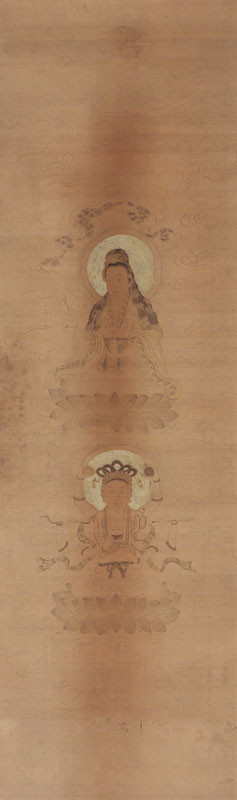 Anonym - Dvě podoby bohyně Kuan-jin