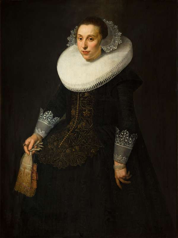 Nicolaes Eliasz Pickenoy - Portrét mladé ženy