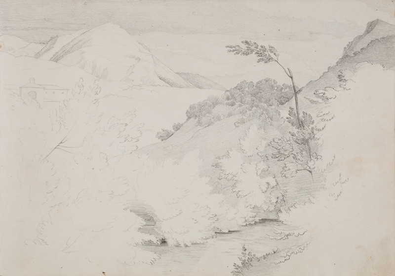 František Tkadlík - Sheet from the Southern Italian Sketchbook - landscape