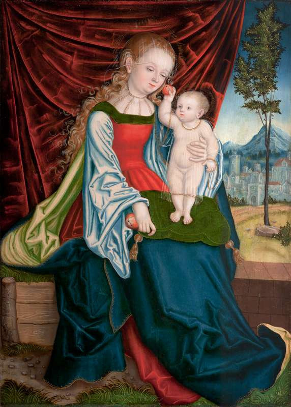 Master IW - Madonna and Child