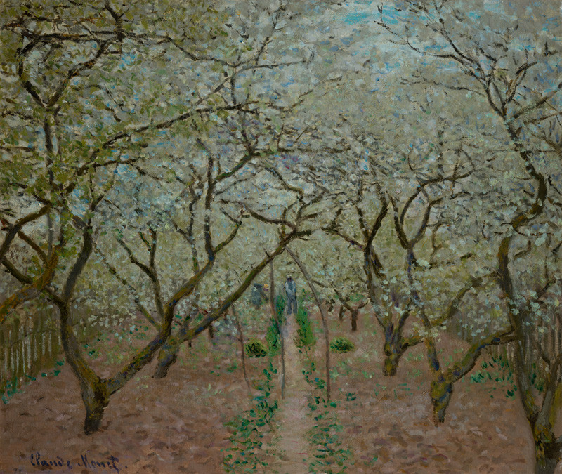 Claude Monet - Orchard in Bloom