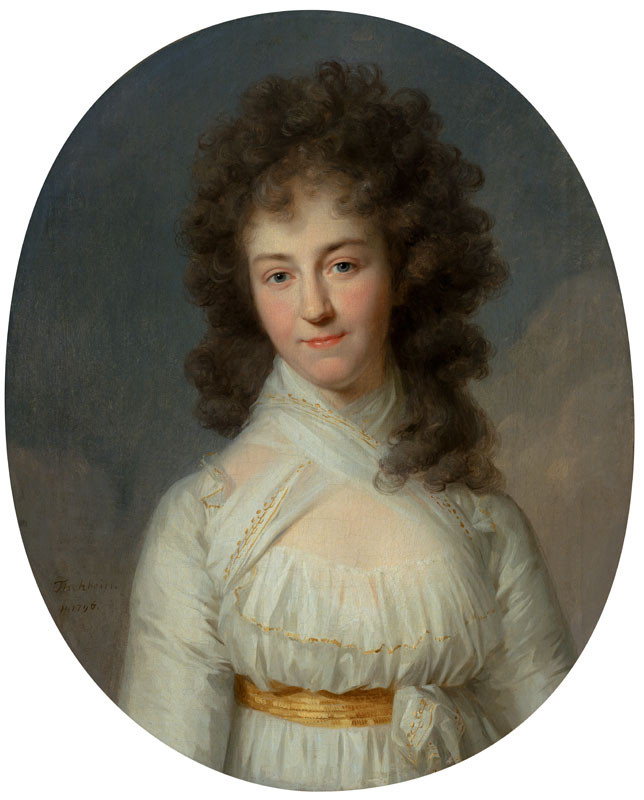 Johann Friedrich August Tischbein - Podobizna dámy