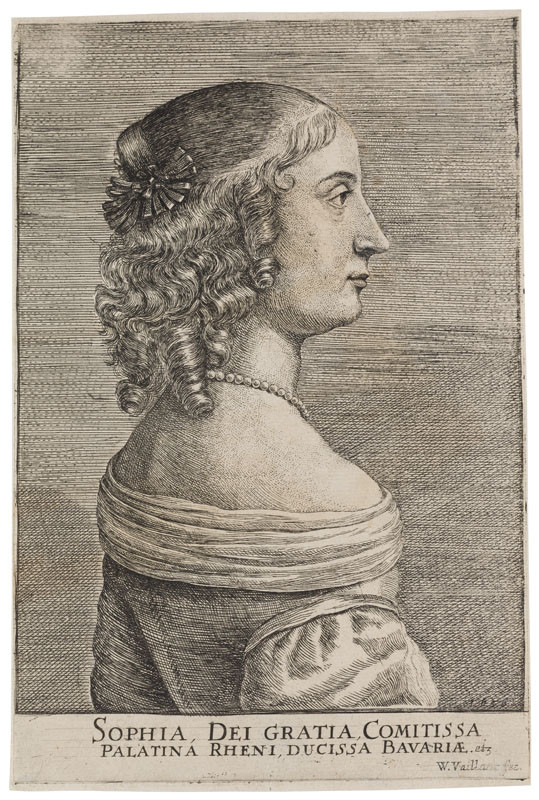 Wallerant Vaillant - engraver - Sophia of Hanover