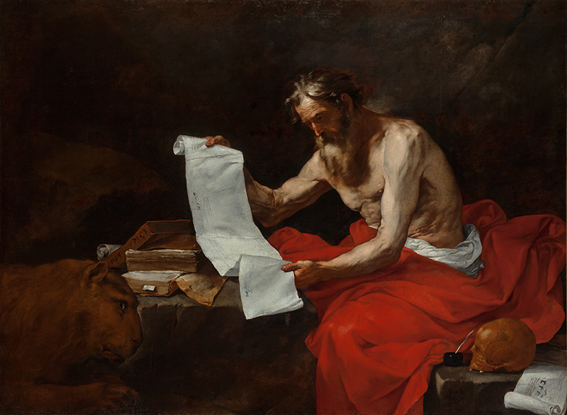 Jusepe de Ribera - Sv. Jeroným