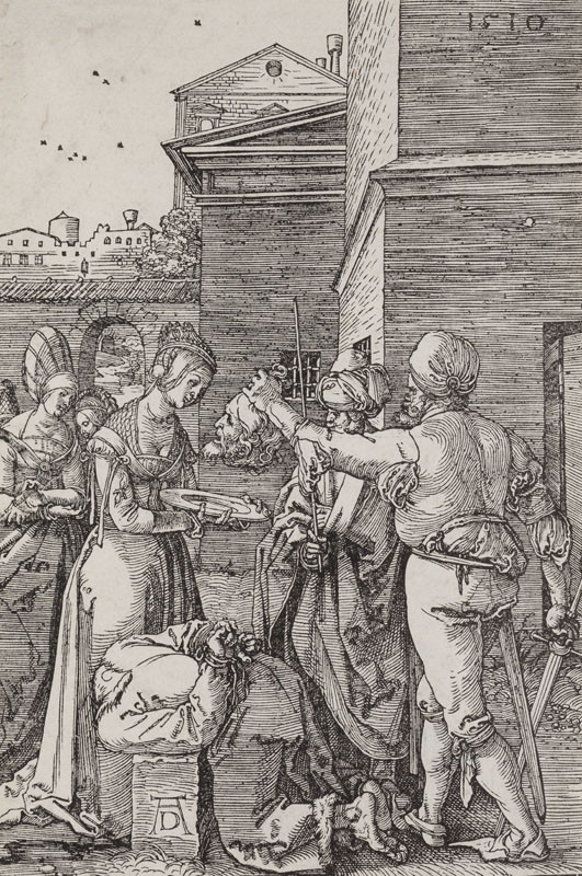 Albrecht Dürer - engraver - The Beheading of St John the Baptist