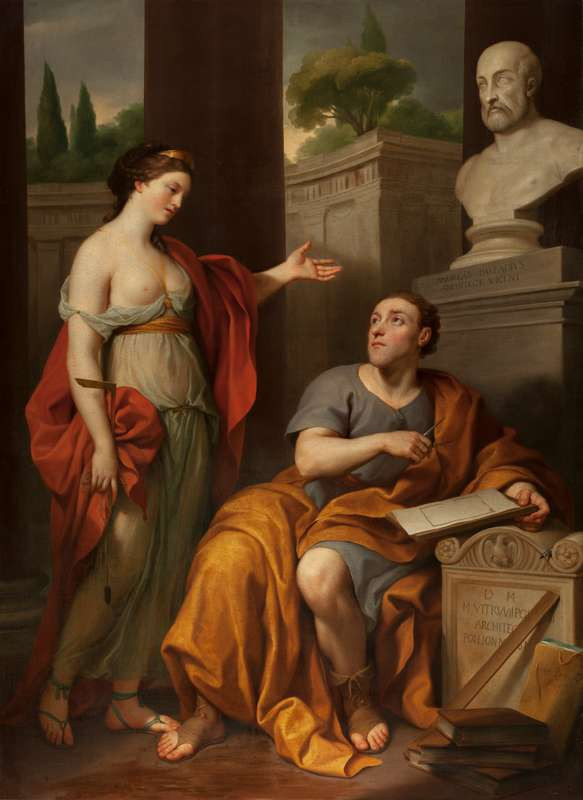 Anton Raphael Mengs - Architect and His Muse. Portrait of James Caulfield, Lord Charlemont