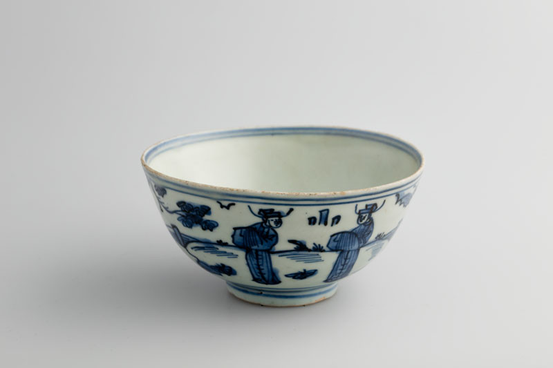unknown - Bowl decorated with literati
