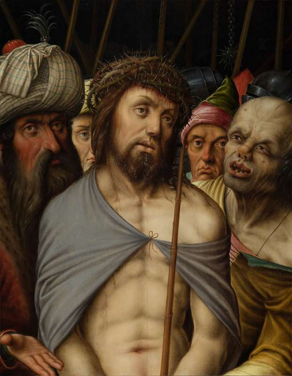 Hans Hoffmann - Posmívání Kristu 