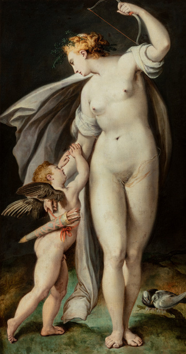 Anthonie Blocklandt van Montfoort - Venuše odzbrojující Amora 