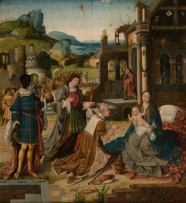 Anonym - Klanění tří králů 