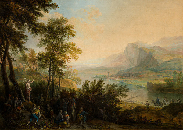 Franz Joachim Beich - Kázání Jana Křtitele 