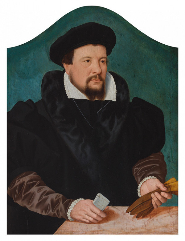 Bartholomäus Bruyn st. - dílna - Podobizna mladého muže 