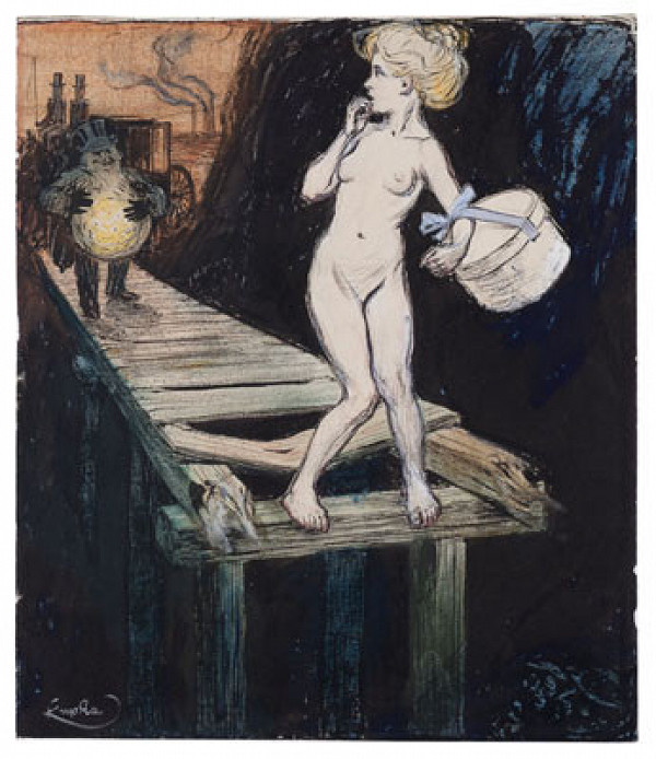 František Kupka - Spasitel - z cyklu Peníze 