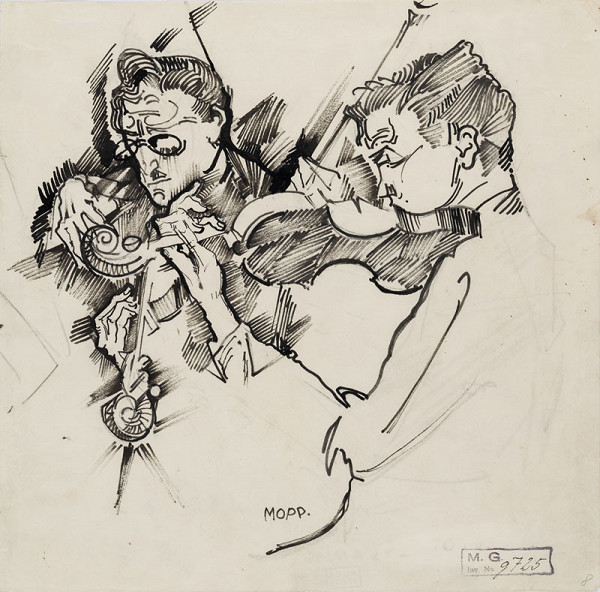 Max Oppenheimer - Studie kvarteta 