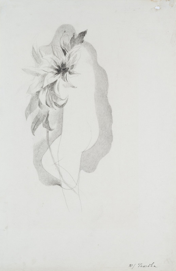 Josef Šíma - Pasačka - ilustrace ke knize básní Panenky od Jaroslava Durycha 