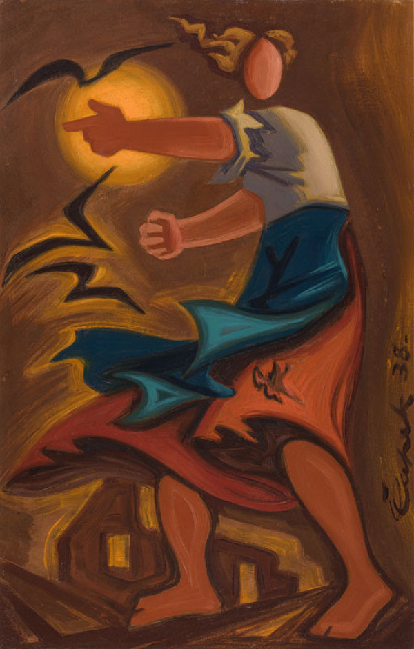 Josef Čapek - Oheň 