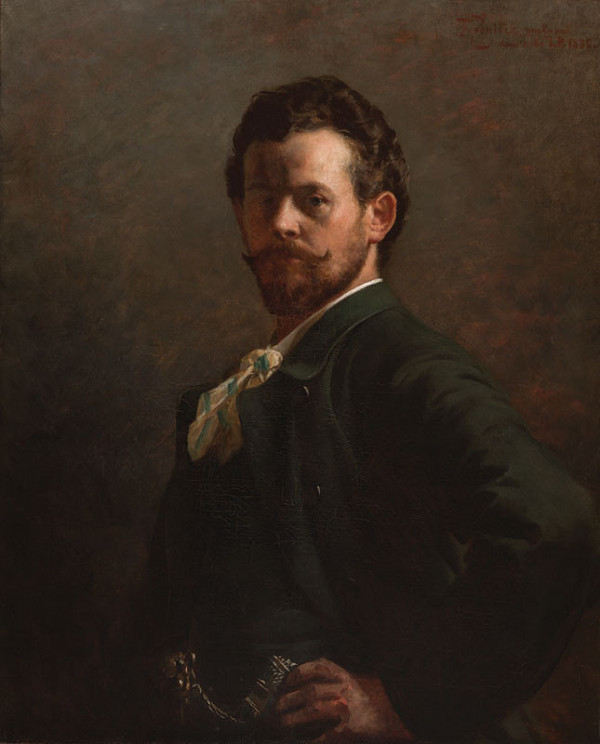 František Ženíšek - Vlastní podobizna 