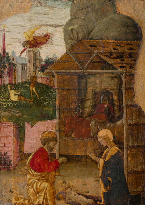 Jacopo da Montagnana - Adorace Ježíška 