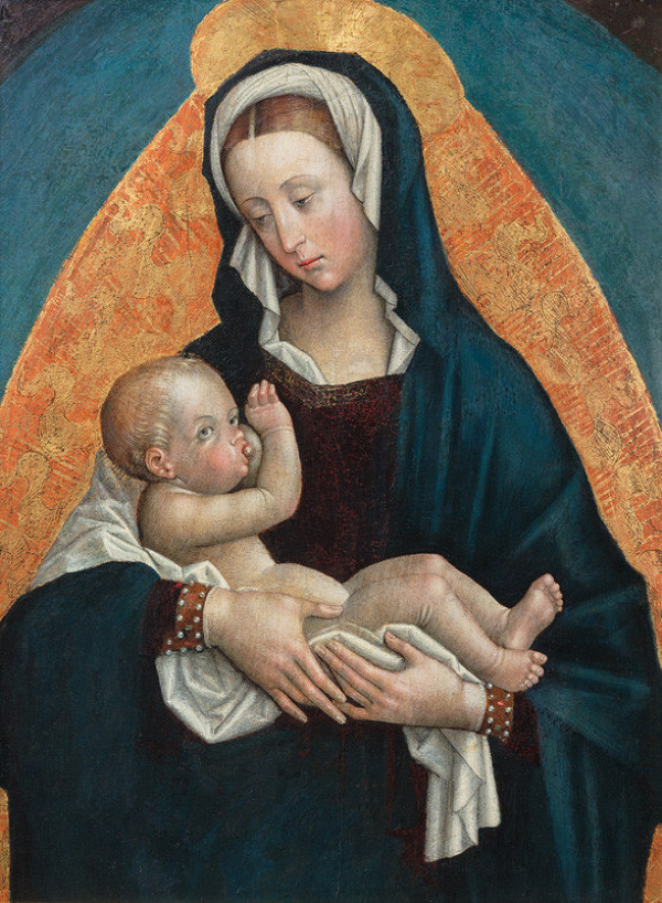 Defendente Ferrari - Kojící madona 