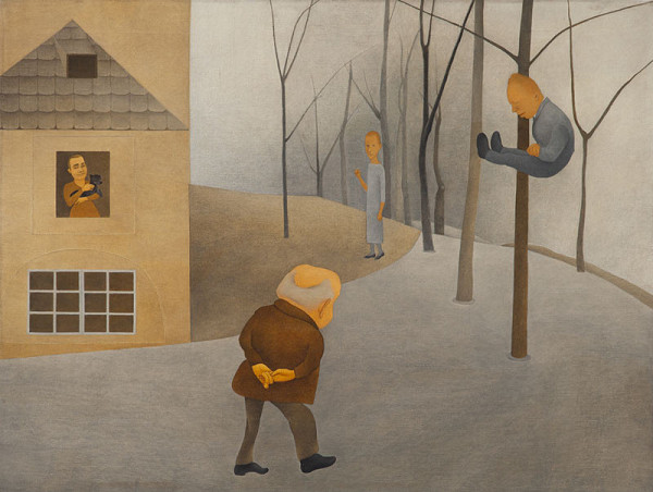 Vlasta Vostřebalová-Fischerová - Letná roku 1922 