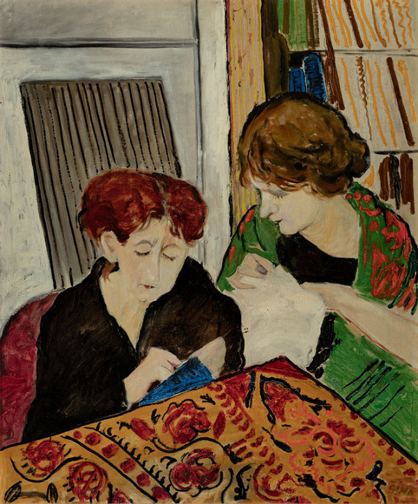 Josef Šíma - Podobizna Louise Denise Germainové a Nadine Šímové 