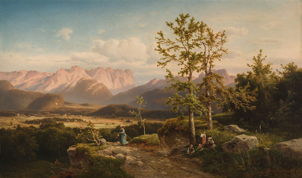 Hugo Ullik - Tennengebirge u Salcburku 