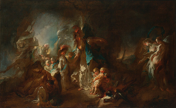 Franz Anton Maulbertsch - Alegorie výchovy šlechtice 